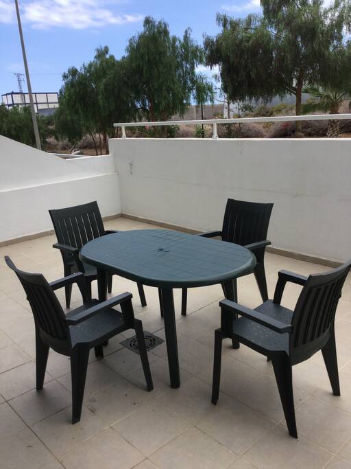 Terraza con vistas
