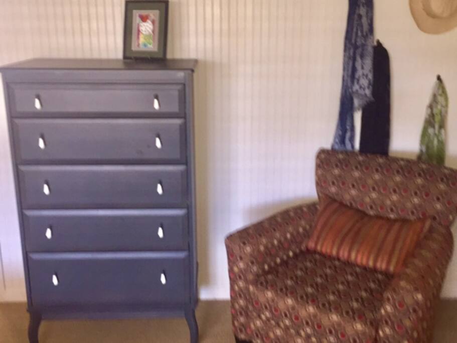 Seating area in Master suite