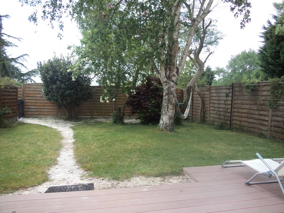 Vue de la terrasse exposée Sud