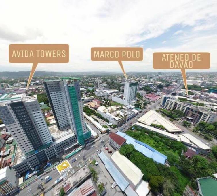 Actual location, very accessible, walking distance to business centers