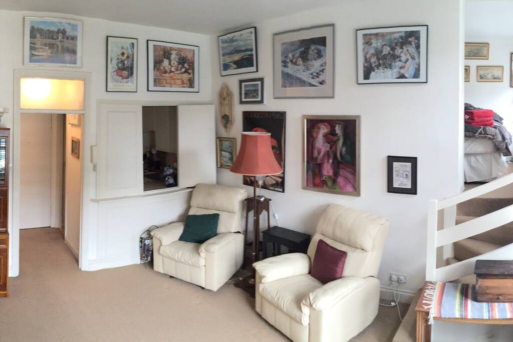 Bright, open living space