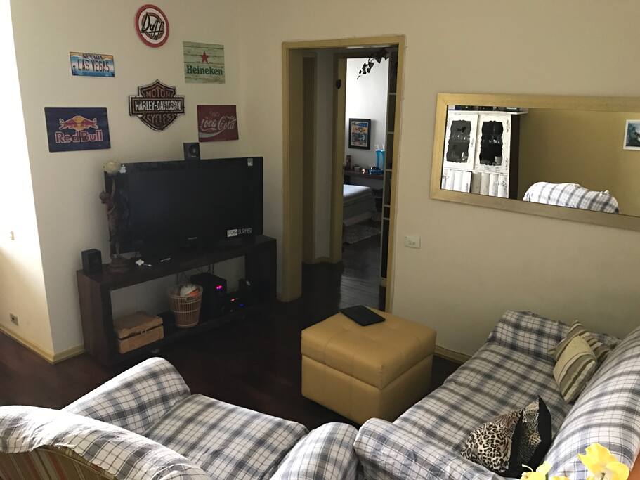 Acomodações da sala de estar