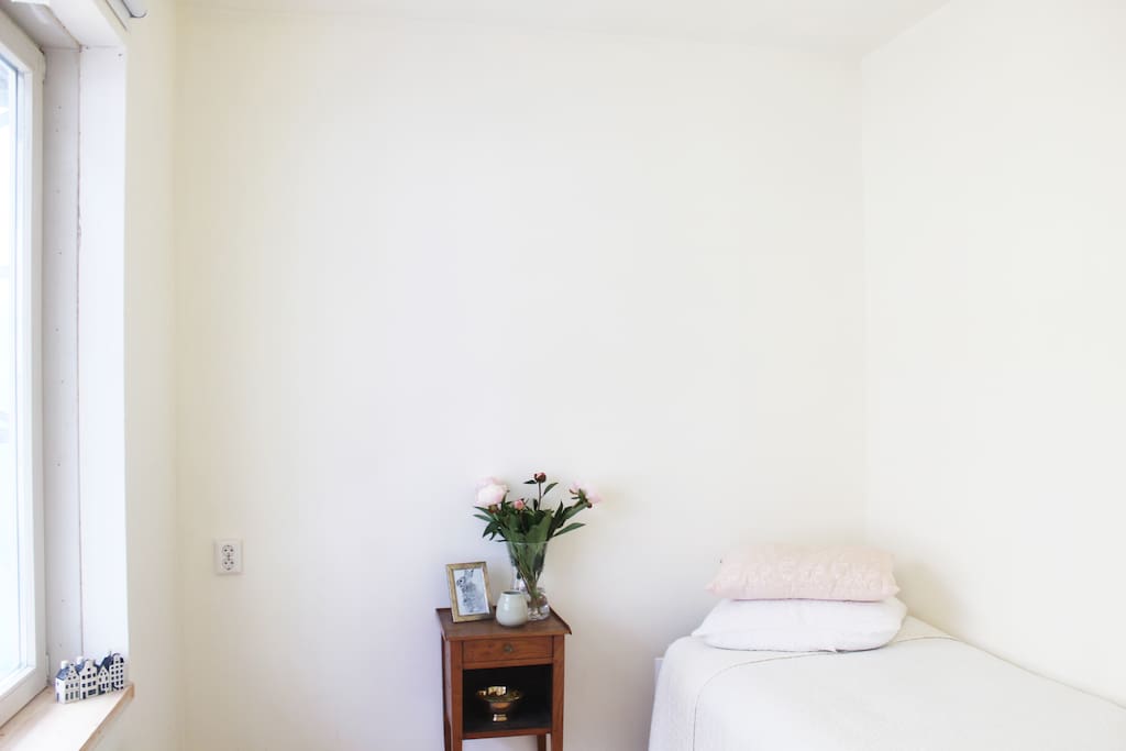 Bed made as a double