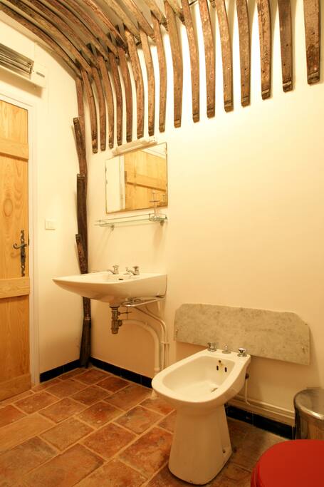 Bathroom with shower and bath