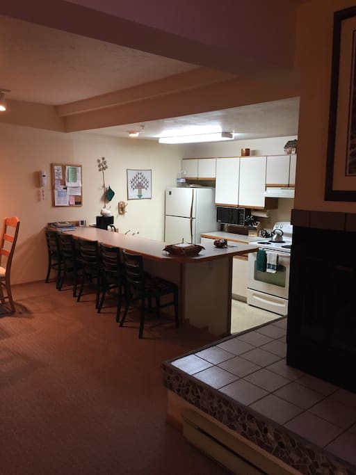 Fully equipped kitchen