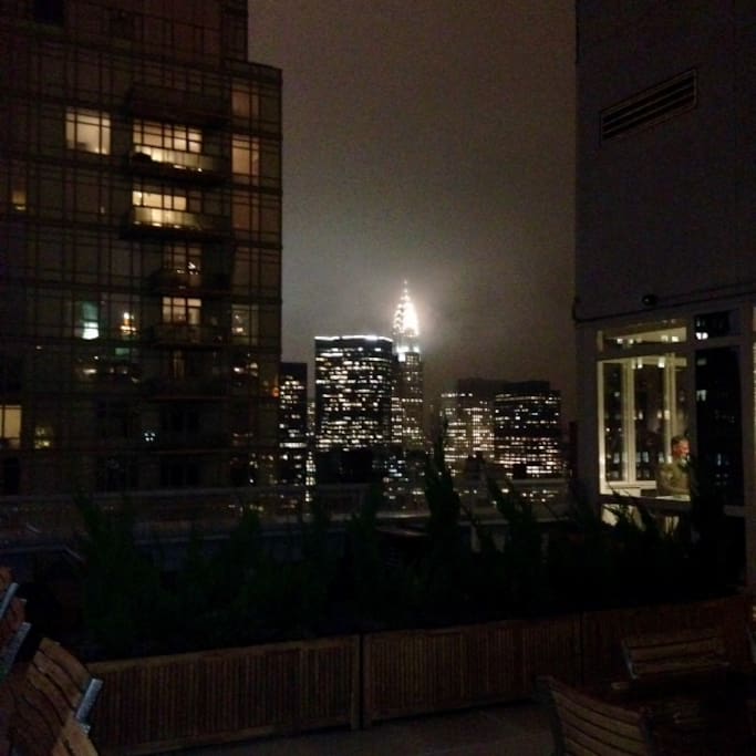 Rooftop, North View