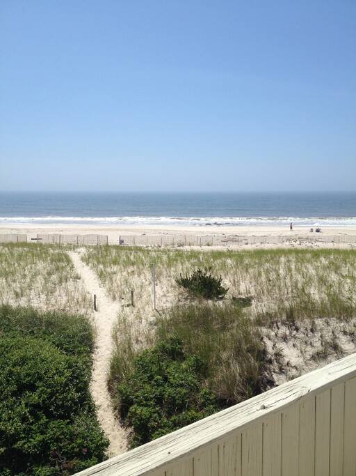 View from deck