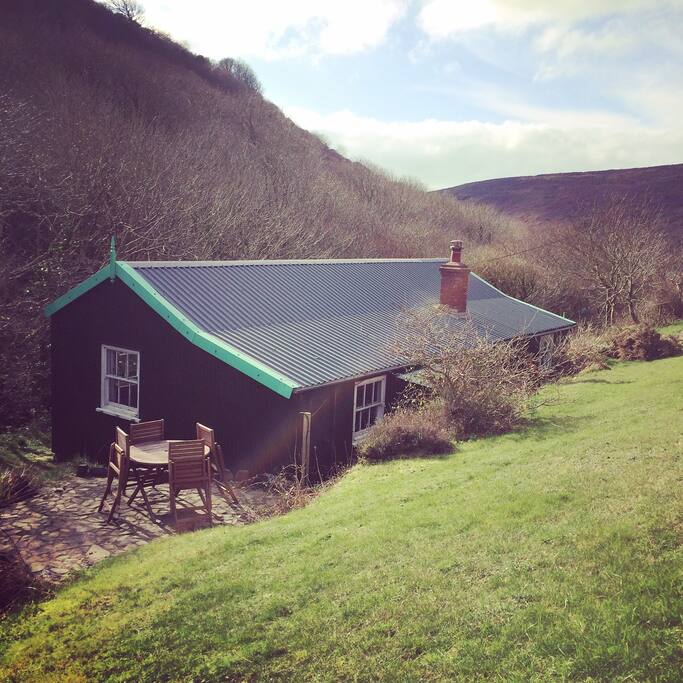 Barton Hurdle is nestled into a beautiful wooded valley