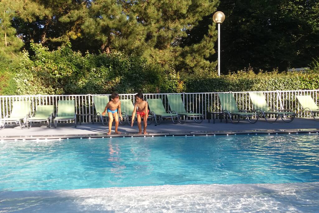 piscine de l'hôtel, en accès libre