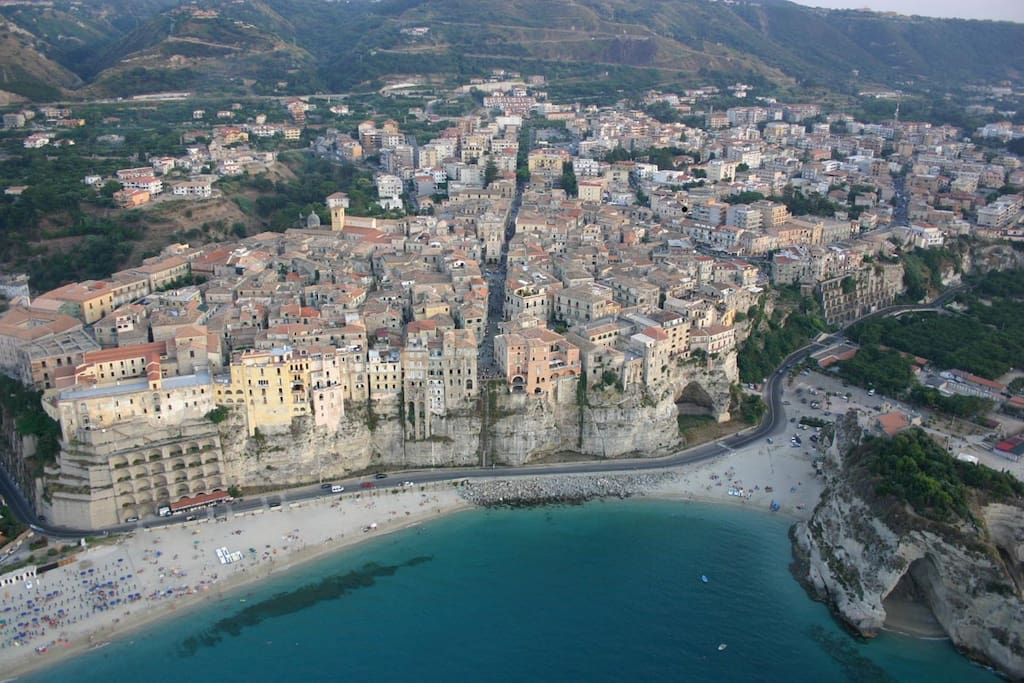 Tropea vista dall'alto