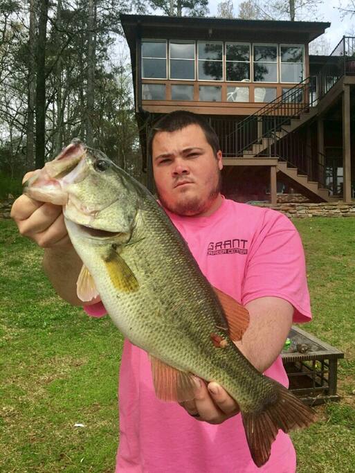 Caught off the dock of Robinson's Roost, 2018