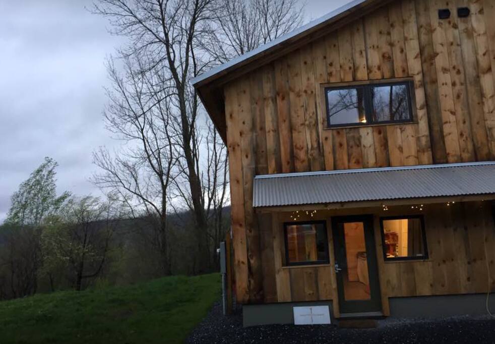 dusk at the studio
