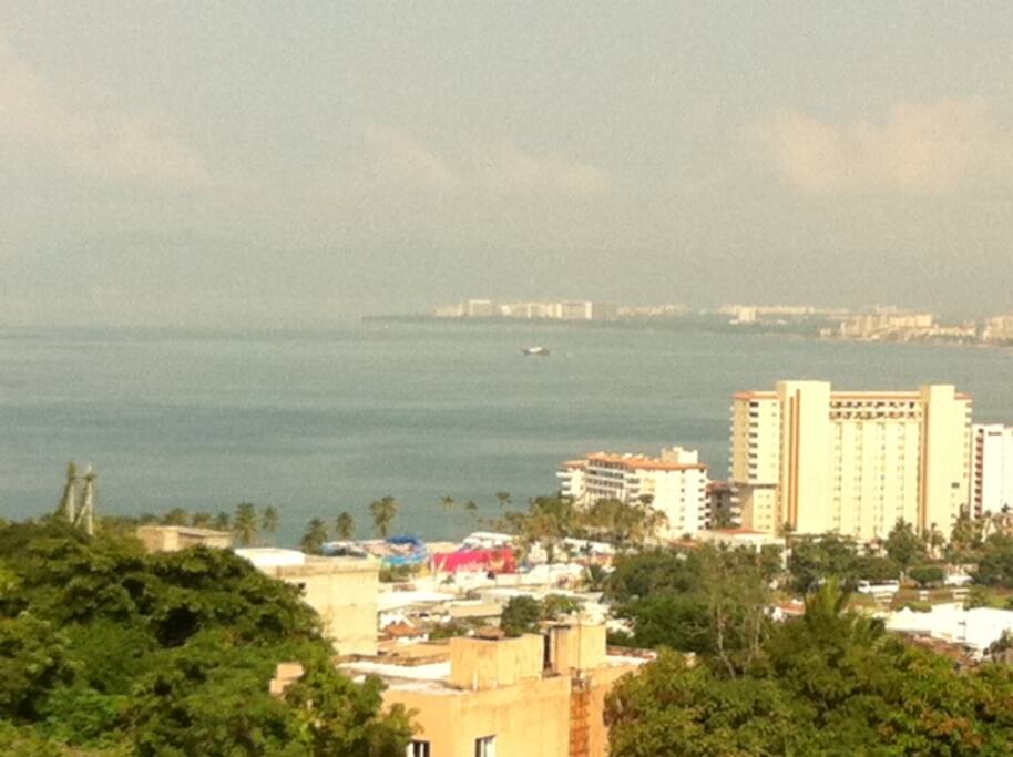 Spectacular view of the Bay of Banderas