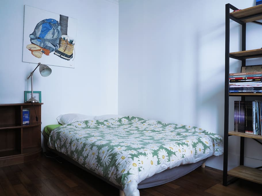 la chambre spacieuse.