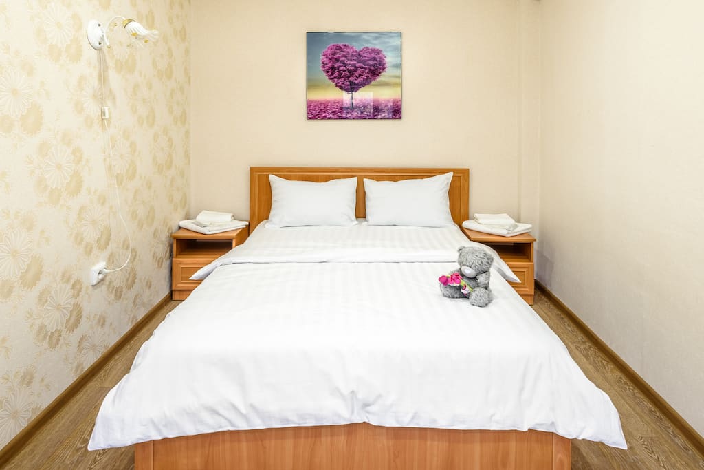 Bedroom, large double bed