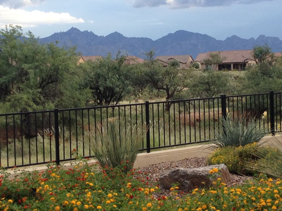 Privacy and beauty, mountain views