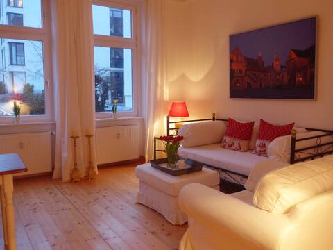 2 - Room apartment, quiet and close to the city