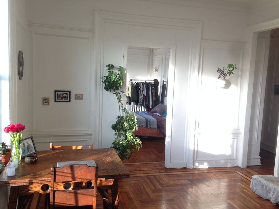 Sun drenched living room