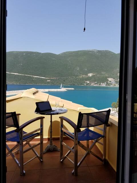 Studio with view