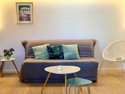Airbnb performant: Quiet studio 10 minutes from the beach à Bidart
