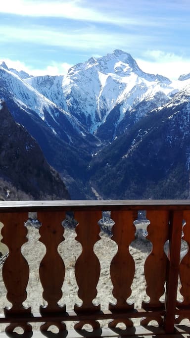 vue du balcon