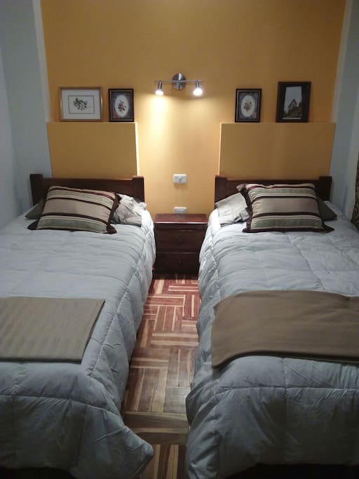 2 camas individuales