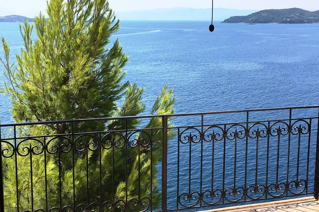 how blue can the sea be?