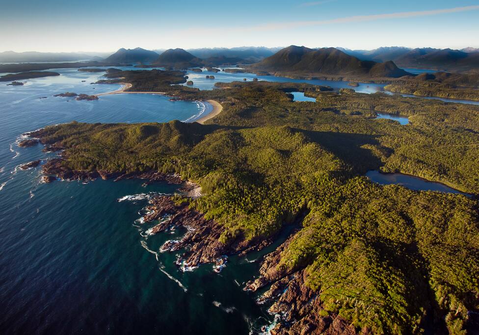 We are located beachfront on Chesterman beach which is on the top left