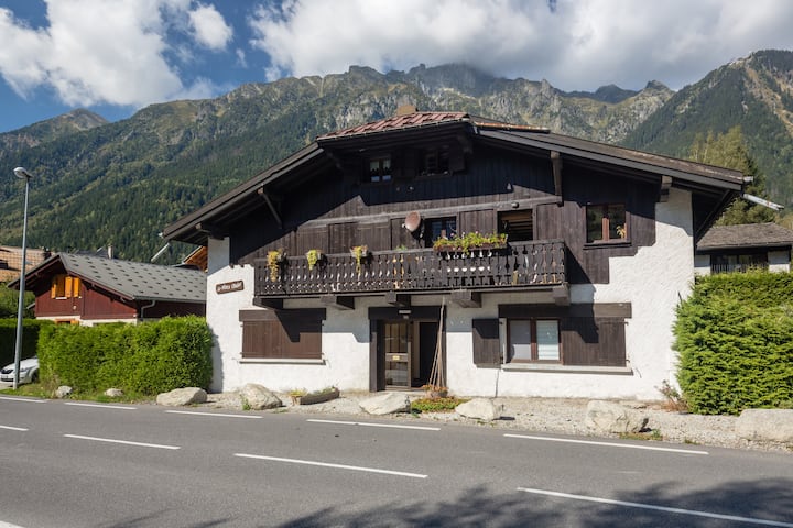 Appartement Duplex Dans Vieux Chalet Vue Mt Blanc - Chamonix
