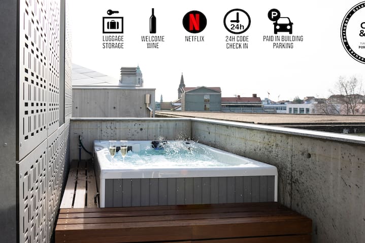 PortoSoul Trindade AP05 – Private Terrace&Jacuzzi