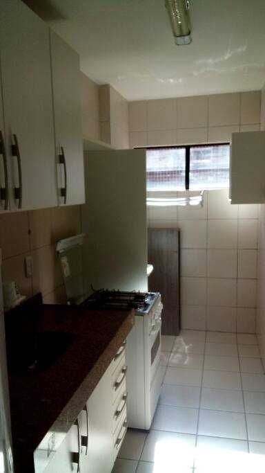 Cozinha e área de serviço
