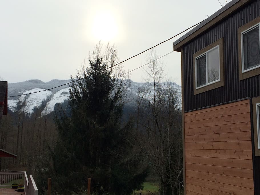 Nice views of the range dusted with snow