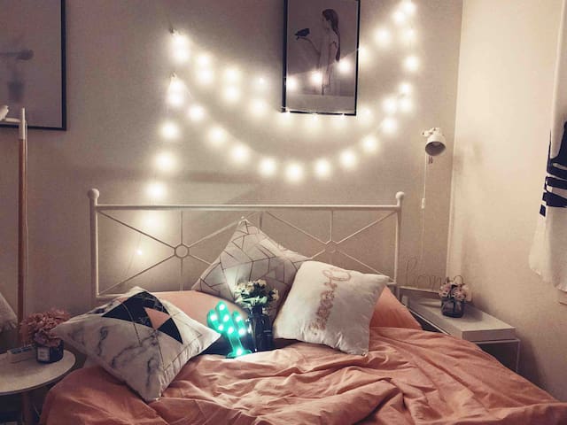 「遇见」长租！市中心春熙路地铁E1出口/过街就是太古里IFS/北欧风温馨house