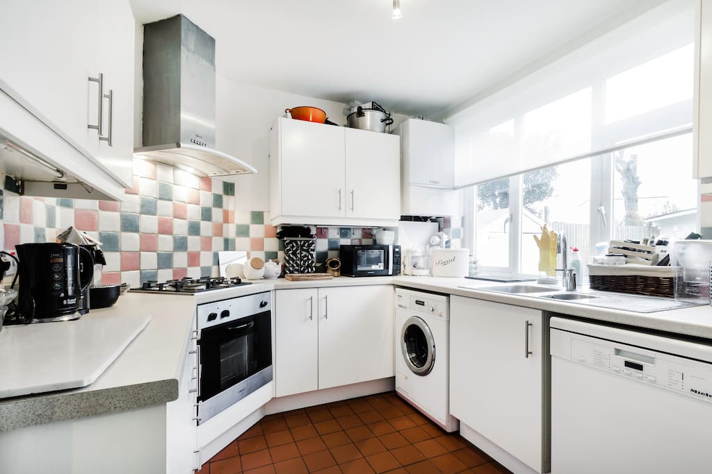 Clean and spacious kitchen