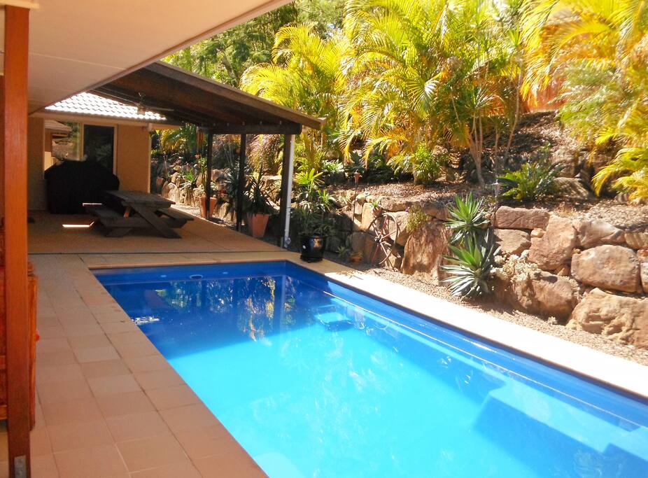 Guests have use of entertainment area/swimming pool