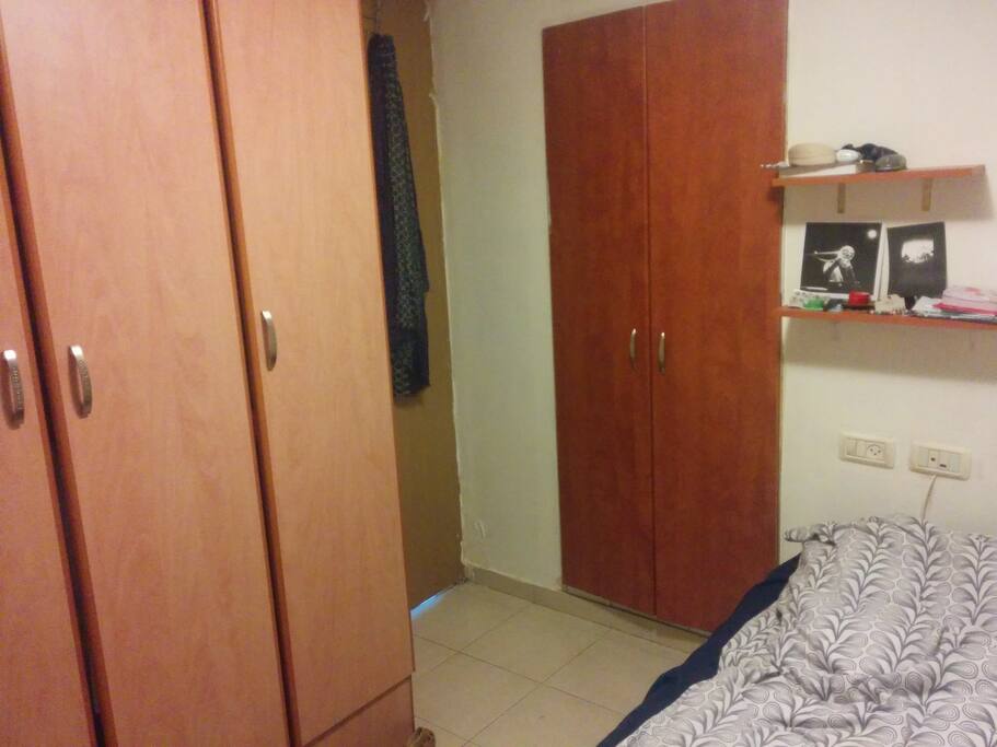 the bedroom