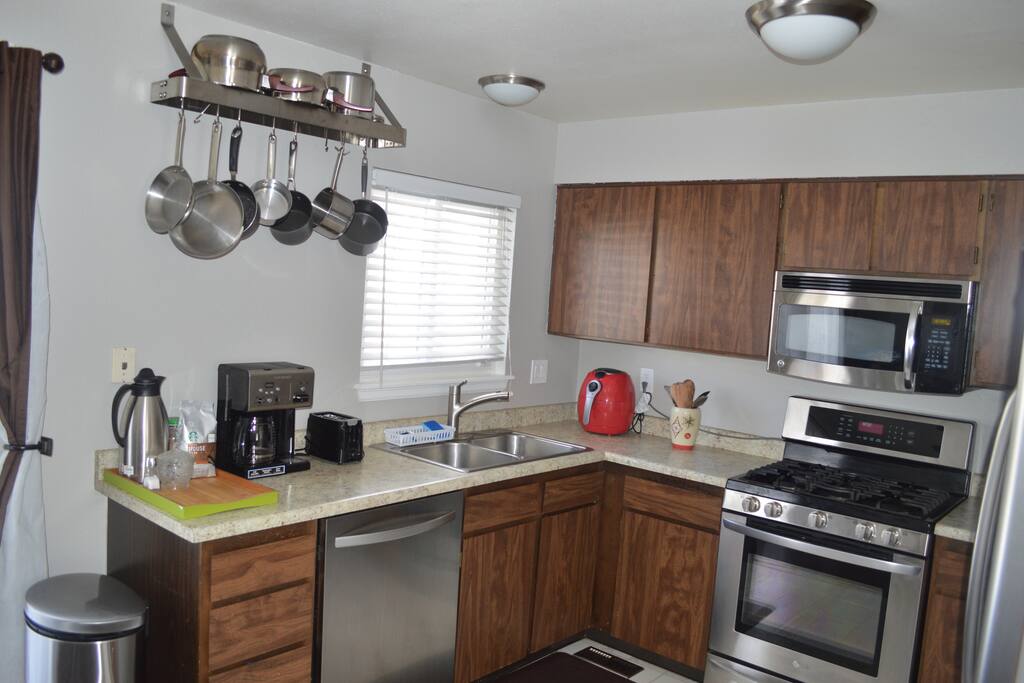 Well equipped kitchen
