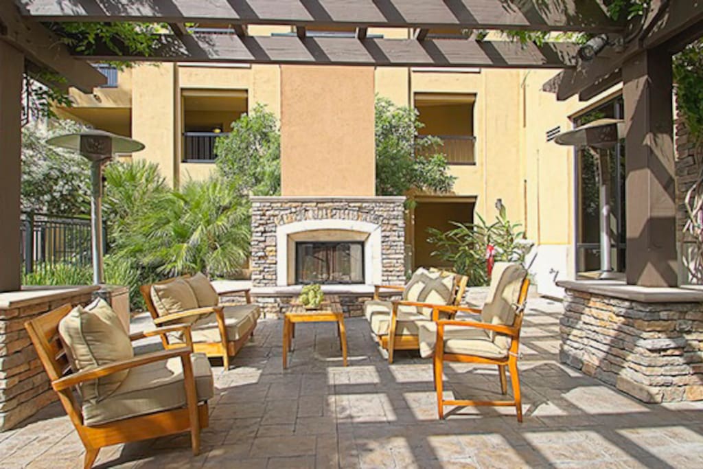 Outdoor Fireplace