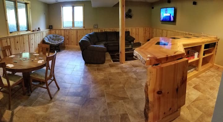 Rustic Chic Vacation Home Steps To Lake Camelot! - Wisconsin