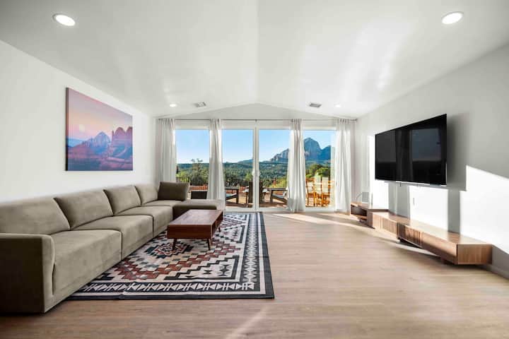 Swimming With Views! Epic Uptown Home Swimspa/pool - Sedona, AZ