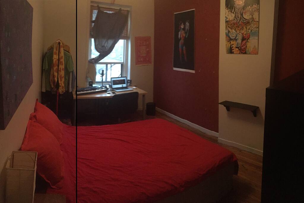 The bedroom!