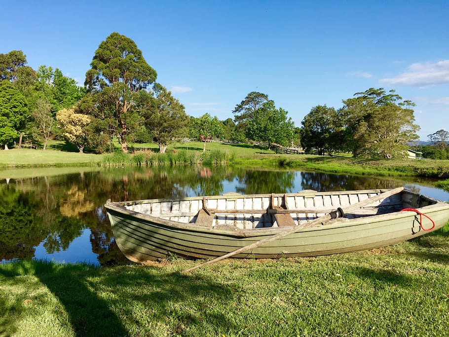 The Berry Lake House – Our private lake