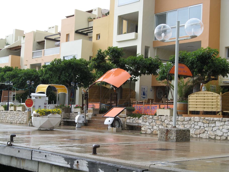 Les restaurants du port