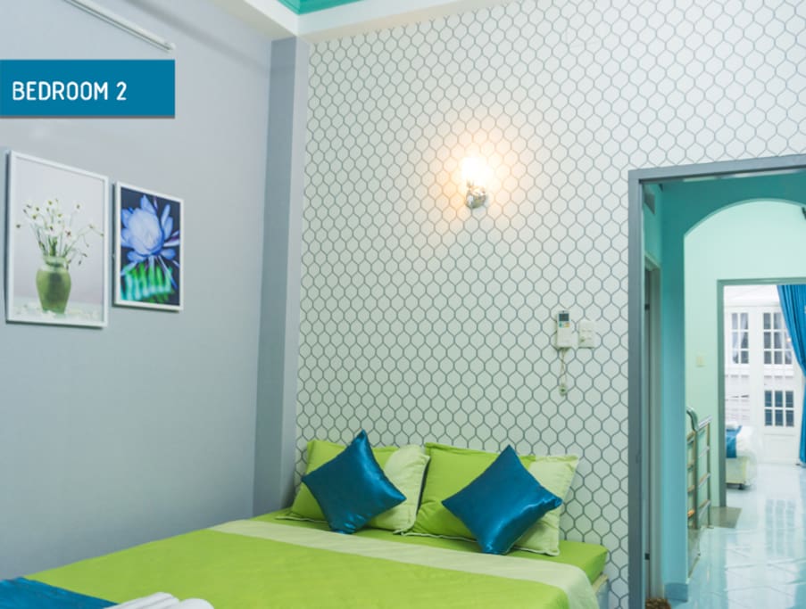 Bedroom floor 1 with iron, hairdryer, mirror, European mattress...space looklike at home. I offer rent: cars, motobike, bycicle...