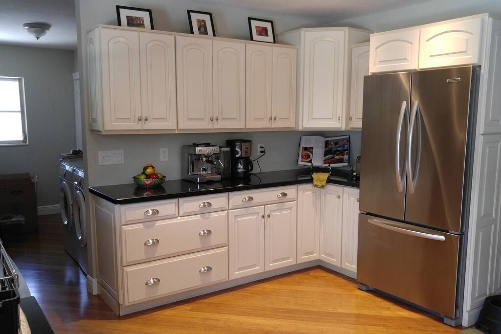 Washer & Dryer next to the Kitchen