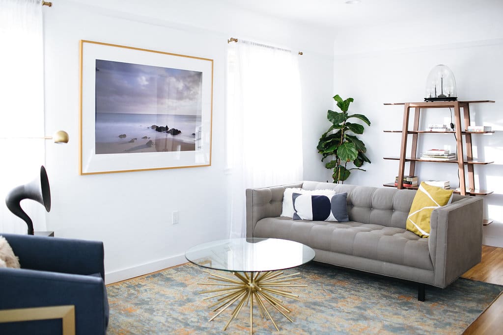 Bright and comfortable living space.