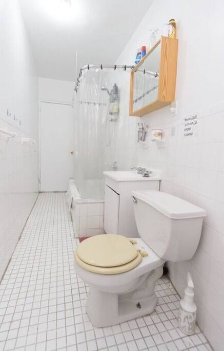 Shared bathroom