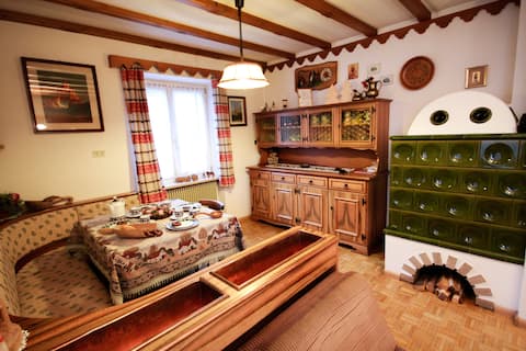 Proprietà Airbnb di successo: Typical Ladin Apartment a San Giovanni Di Fassa