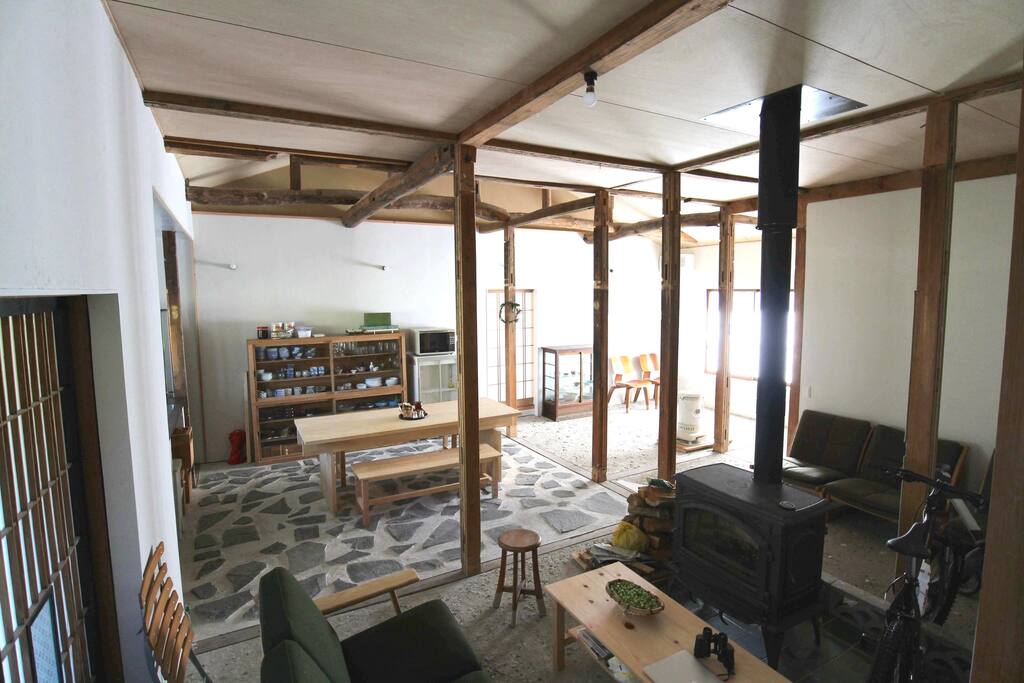 We renovated by ourselves. Designed by young famous architect
