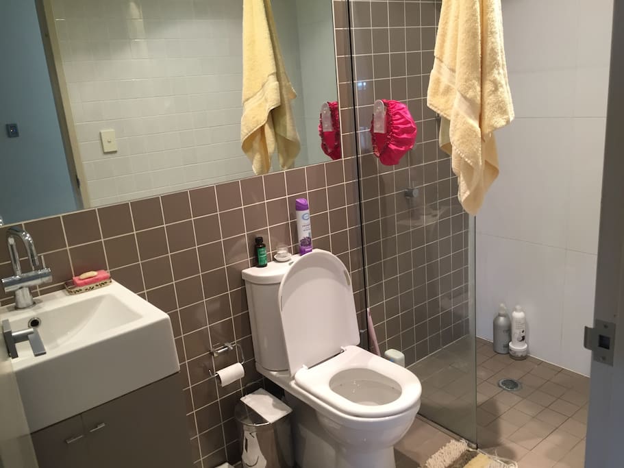 clean and neat bathroom facilities